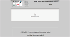 Desktop Screenshot of bmwmotorradclub.com